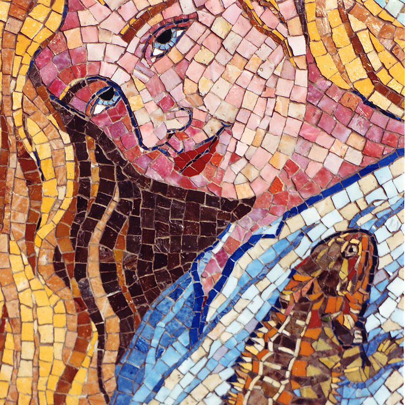Celia Berry mosaic Madeline Detail