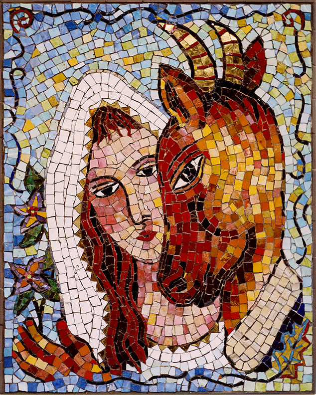 Celia Berry mosaic Chagall Inspired