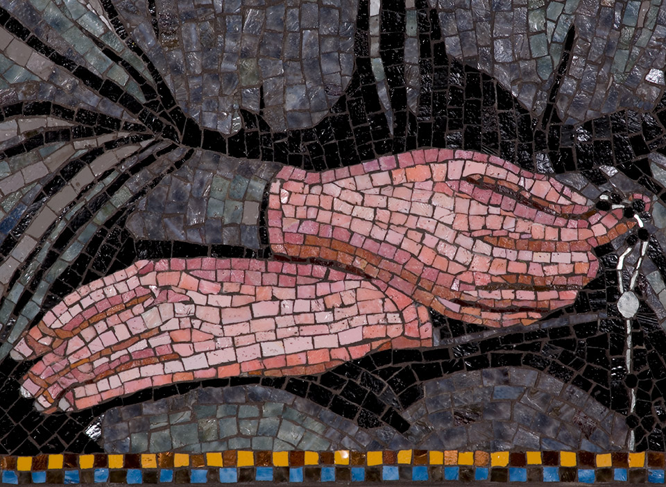 Celia Berry mosaic aint Elizabeth Ann SetoSn 2008 detail