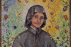 Celia Berry mosaic Saint Elizabeth Ann Seton