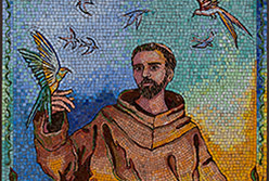 Celia Berry mosaic Saint Francis